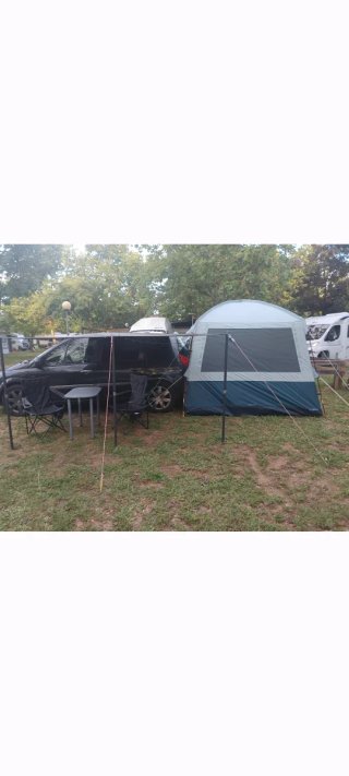 Carpa Avance Camper Decathlon Azul/Gris