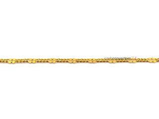 cadena oro 18k 22cm