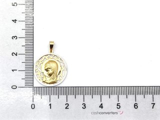 medalla oro 18k