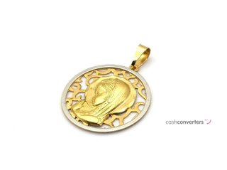medalla oro 18k