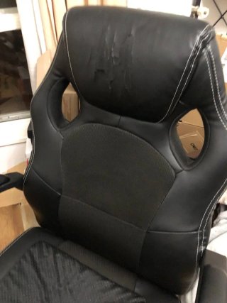 Silla de oficina negra