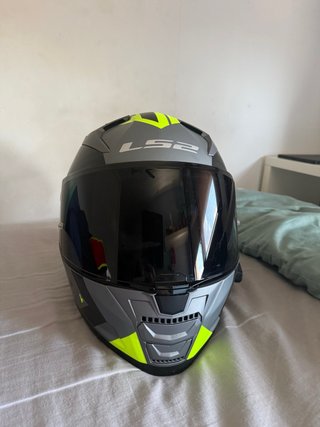 Casco Moto LS2 Vector II con Intercomunicador