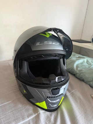 Casco Moto LS2 Vector II con Intercomunicador