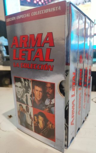 Pack Arma Letal VHS Coleccionista