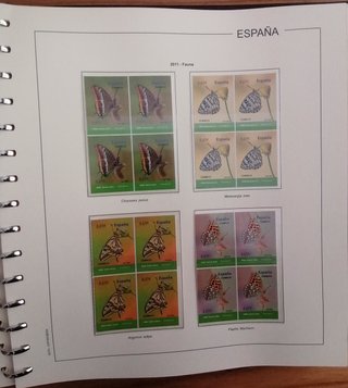 Hojas Edifil España Año 2011 Bloque 4