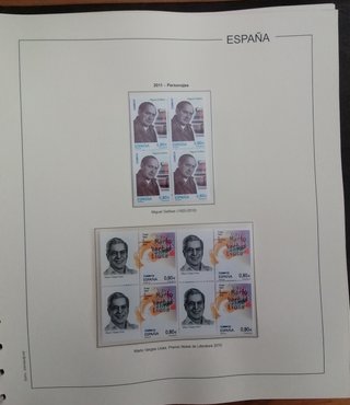 Hojas Edifil España Año 2011 Bloque 4