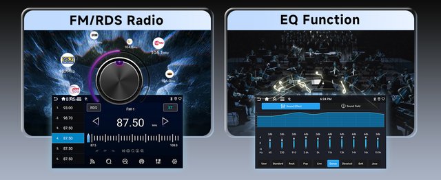 Radio Android 15 Carplay 4+64GB para Opel