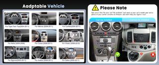 Radio Android 15 Carplay 4+64GB para Opel