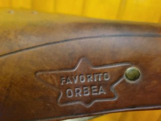 Bicicleta Orbea Favorito Antigua de 1940.