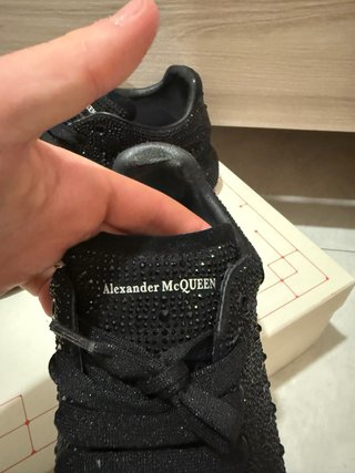Scarpe Alexander McQueen con strass