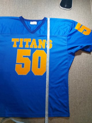 Camiseta de fútbol americano Titans 50