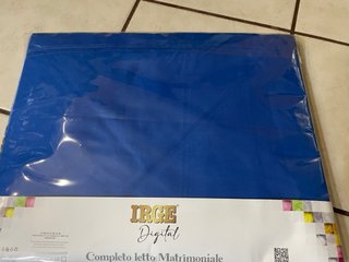 Completo letto matrimoniale cotone