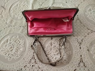 Bolso de mano plateado Bourjois