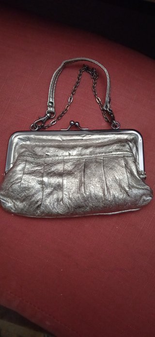 Bolso de mano plateado Bourjois