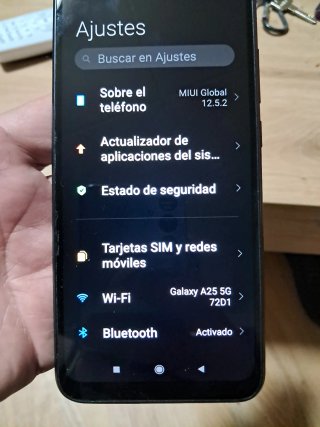 Teléfono Móvil Negro