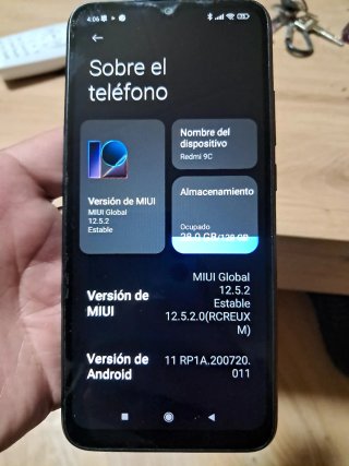 Teléfono Móvil Negro