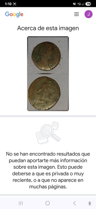 Moneda Romana Antigua de cobre