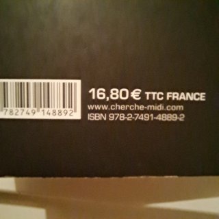 Livro "Innocent" Gérard Depardieu 2015 (Francês)
