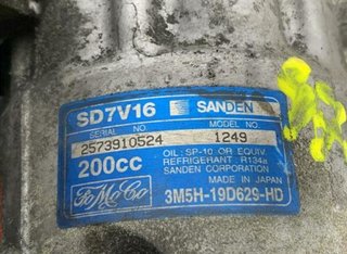 Compresor volvo 3m5h19d629hd s40 berlina 2.0 60092