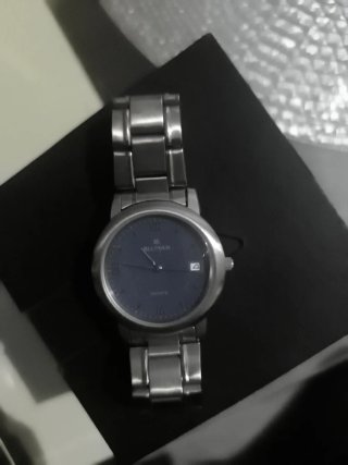 Reloj Bulova Plata y Negro