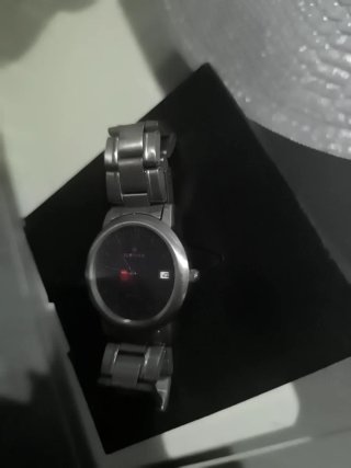 Reloj Bulova Plata y Negro