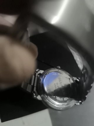 Reloj Bulova Plata y Negro