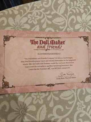 Muñeca de Colección de The Doll Maker and Friends