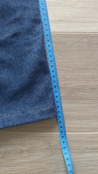 Jeans Skinny Uomo Taglia 46 Blu