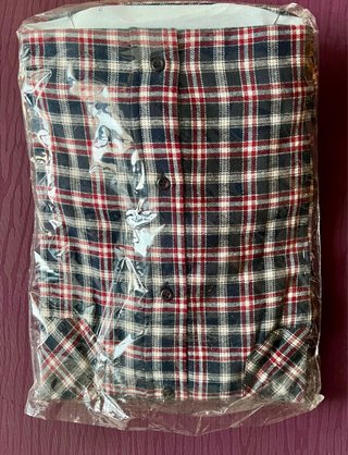 Camicia uomo Follie Basic a quadri taglia L