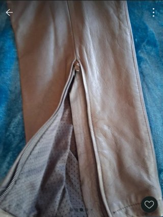 Pantalones de cuero piel para moto, Dainese, nuevo