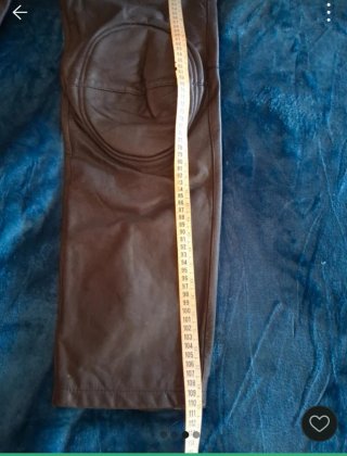 Pantalones de cuero piel para moto, Dainese, nuevo