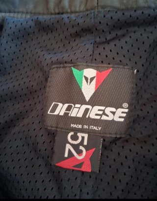 Pantalones de cuero piel para moto, Dainese, nuevo