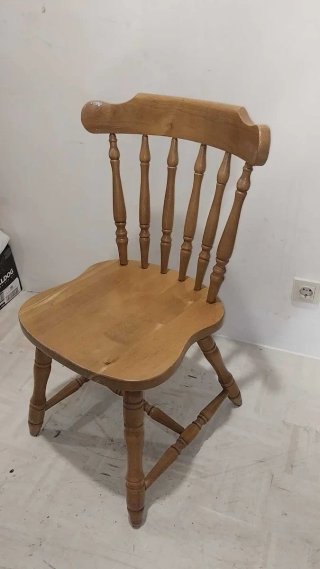 Silla Provenzal Clásica Madera Torneada