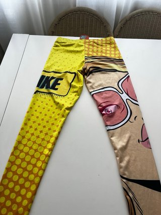 Leggings FISHKII Mujer Estampado Pop Art