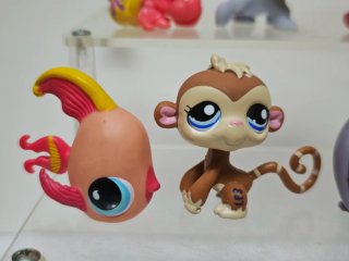 Lote 8 figuras Littlest Pet Shop Hasbro