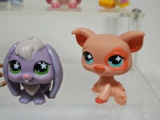 Lote 8 figuras Littlest Pet Shop Hasbro