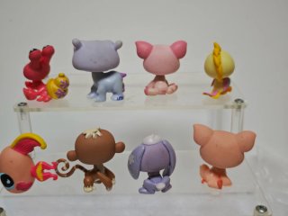 Lote 8 figuras Littlest Pet Shop Hasbro