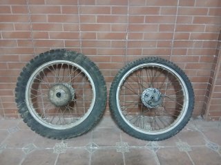 Ruedas Puch Minicross Delantera y Trasera