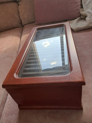 Mobili espositore in legno per penne stilografiche