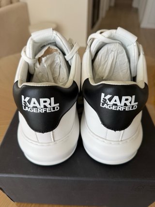 Zapatillas Karl Lagerfeld Kapri Blancas y Negras