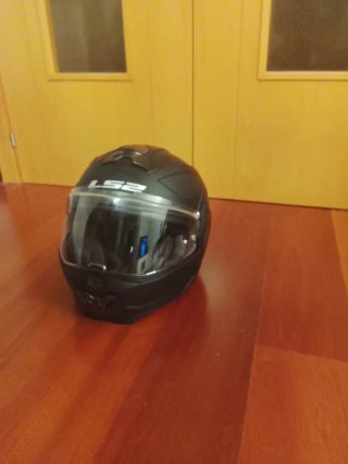 Casco Moto LS2 Negro Integral