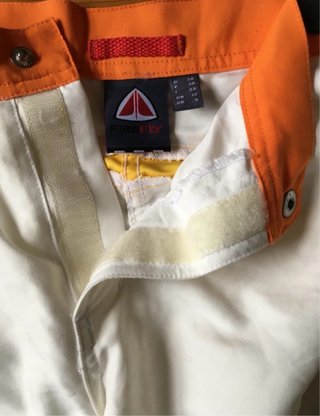 Bañador Firefly blanco y naranja M