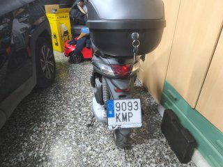 Piaggio ABS 125 Scooter Negra/Gris