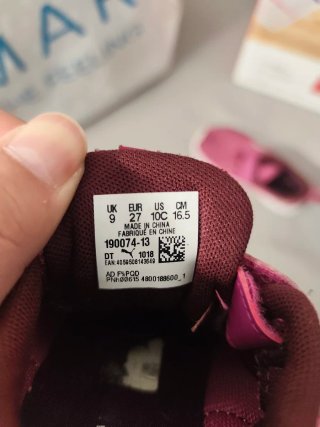 Zapatillas Puma niña rosa y blanco