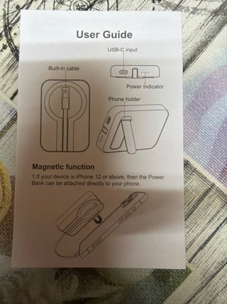 Cargador Portátil Rosewiththorns Lightning 5200mAh
