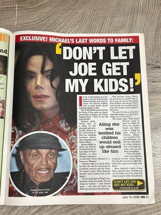National Enquirer 13.07.2009 Michael Jackson