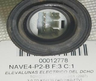 Elevalunas delantero derecho toyota land 3.0 12778