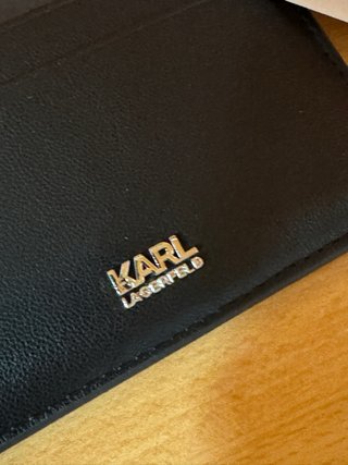 Monedero/Tarjetero Karl Lagerfeld Negro