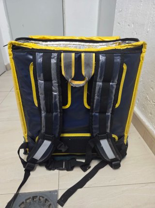 Mochila Glovo impermeable para reparto