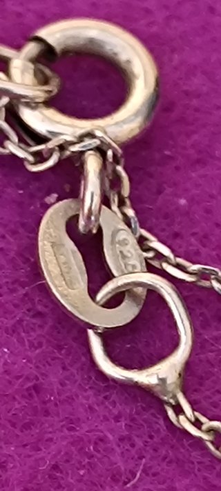 Collana e pendente Murrina in argento 925